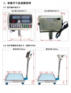 HTC電子計數颱秤